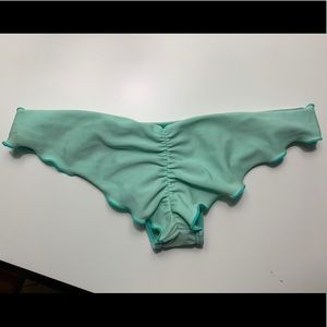 Posh Pua Scrunch Swim Bottom Cheeky Sea-foam Green